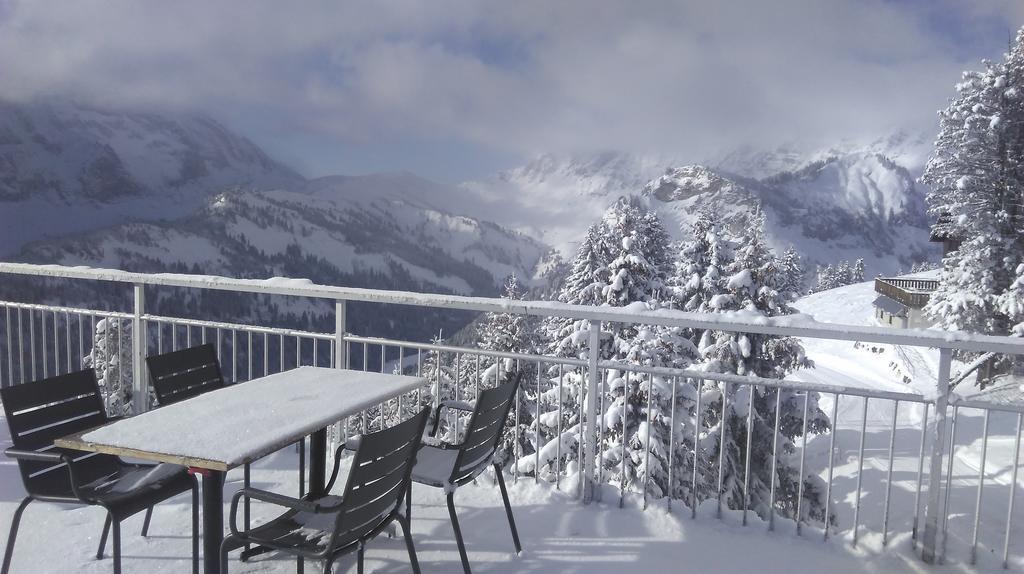Plein Ciel - Hotel D'Altitude A 1800M Champéry Exteriér fotografie