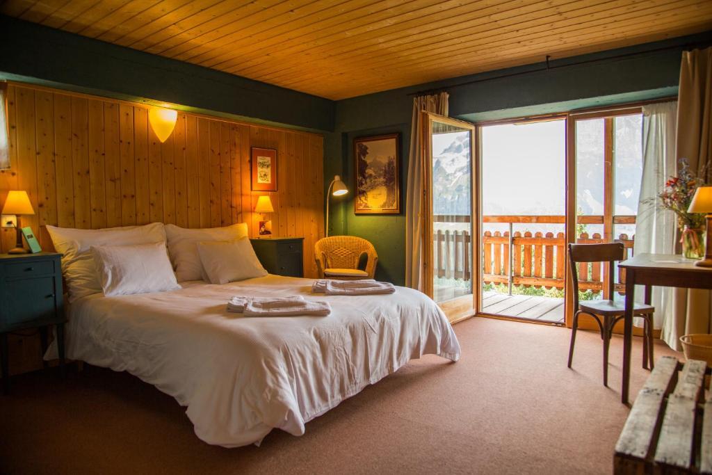Plein Ciel - Hotel D'Altitude A 1800M Champéry Pokoj fotografie